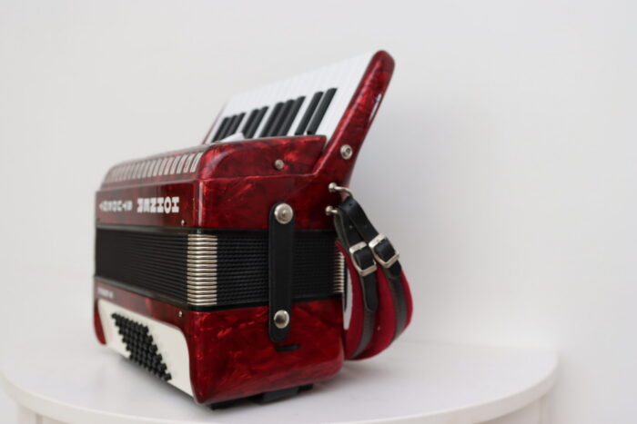 HOHNER Student 48 bassi (must ja punane)